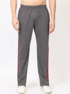 SZN Men Cotton Mid Rise Track Pants