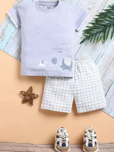 Toonyport Boys Printed T-shirt with Shorts