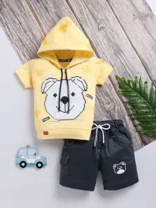 Toonyport Boys Printed T-shirt with Shorts