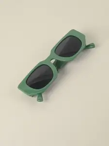 IDOR Women Rectangle Sunglasses with UV Protected Lens