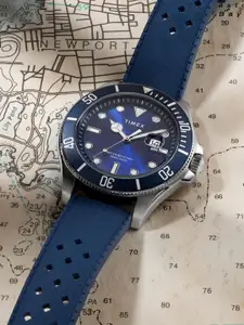 Timex Men Brass Dial & Straps Analogue Watch TW2Y05000UJ