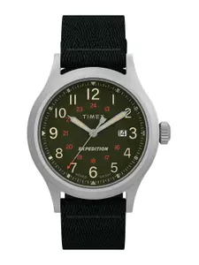 Timex Men Brass Dial & Straps Analogue Watch TW2V65700X6