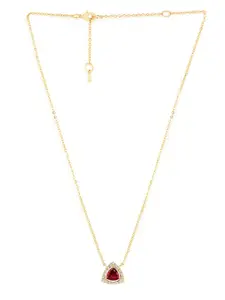 MINUTIAE Brass Gold-Plated Handcrafted Necklace
