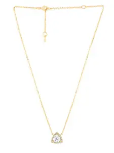 MINUTIAE Brass Gold-Plated Necklace