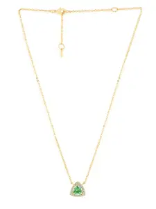 MINUTIAE Brass Gold-Plated Necklace