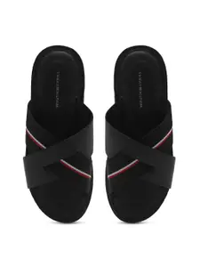 Tommy Hilfiger Men Leather Comfort Sandals