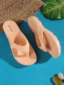 DressBerry Women Rubber Thong Flip-Flops