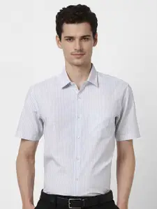 Peter England Men Opaque Striped Formal Shirt