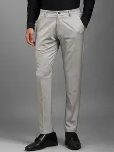 Louis Philippe Men Striped Slim Fit Trousers
