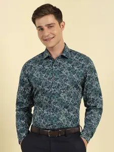 Allen Solly Men Slim Fit Floral Opaque Printed Formal Shirt