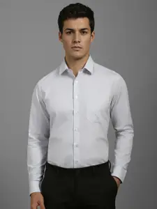 Louis Philippe Men Slim Fit Opaque Formal Shirt