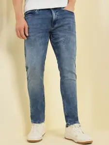 Allen Solly Men Slim Fit Low Distress Heavy Fade Jeans