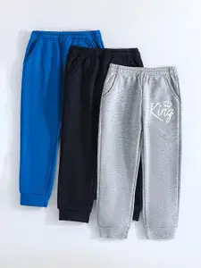 INCLUD Boys Pack Of 3 Printed Joggers