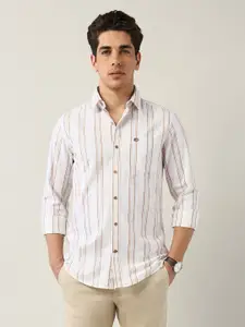 Arrow Sport Men Slim Fit Opaque Striped Casual Shirt