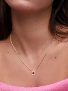 MINUTIAE Brass Gold-Plated Handcrafted Necklace