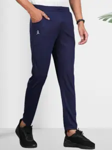 FICKA Men Brand Logo Printed Track Pants