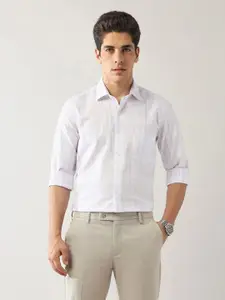 Arrow Men Slim Fit Opaque Checked Formal Shirt