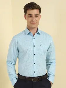 Allen Solly Men Slim Fit Opaque Printed Formal Shirt