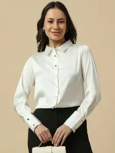 Allen Solly Woman Women Opaque Formal Shirt