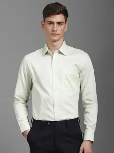 Louis Philippe Men Opaque Printed Formal Shirt