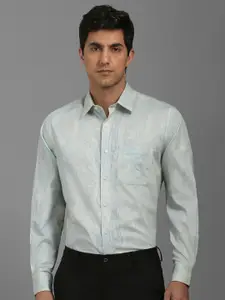 Louis Philippe Men Floral Opaque Printed Formal Shirt