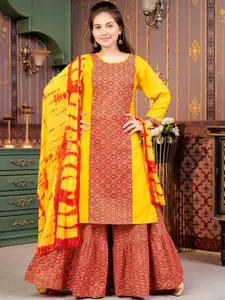 Aarika Girls Printed Kurta