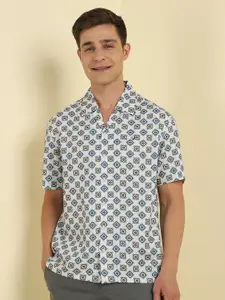 Allen Solly Men Floral Opaque Printed Casual Shirt