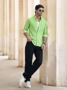 Powerlook Men Opaque Casual Shirt