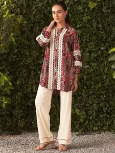 Lakshita Women Relaxed Opaque Printed Casual Shirt