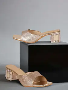 Commander Shoes Textured Block Pumps