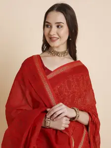 RATAN Paisley Pure Cotton Saree