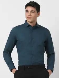 Peter England Men Slim Fit Opaque Formal Shirt