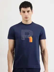 Reebok Printed Round Neck T Shirt