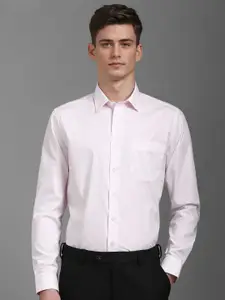 Louis Philippe Men Slim Fit Opaque Printed Formal Shirt