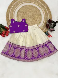 FELIZ THE DESIGNER STUDIO Girls Ready to Wear Lehenga &