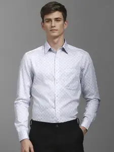 Louis Philippe Men Opaque Printed Formal Shirt