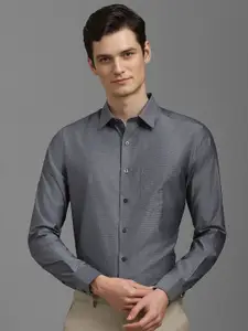 Louis Philippe Men Slim Fit Opaque Formal Shirt
