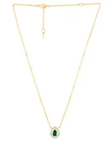 MINUTIAE Brass Gold-Plated Handcrafted Necklace