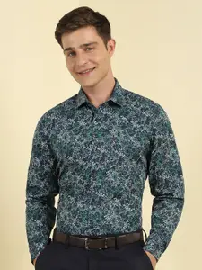 Allen Solly Men Slim Fit Floral Opaque Printed Formal Shirt