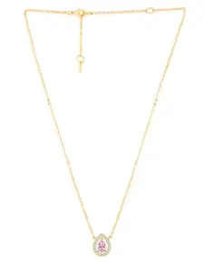 MINUTIAE Brass Gold-Plated Handcrafted Necklace