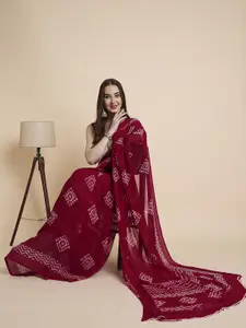 RATAN Poly Georgette Saree