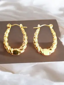 SUBHAGALANKAR Contemporary Hoop Earrings