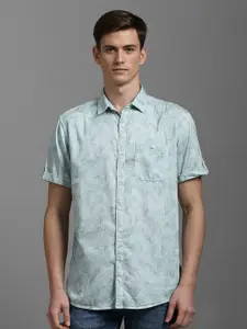 Louis Philippe Jeans Men Slim Fit Opaque Printed Casual Shirt