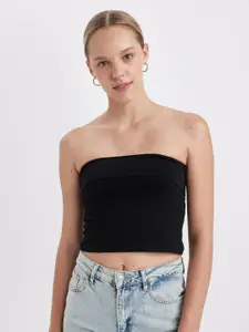 DeFacto Cotton Tube Crop Top