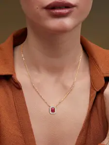 MINUTIAE Brass Gold-Plated Handcrafted Necklace