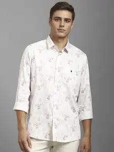 Louis Philippe Sport Men Slim Fit Floral Opaque Printed Casual Shirt