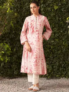 Lakshita Women Floral Printed Flared Sleeves Kurta