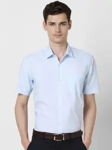 Peter England Men Opaque Checked Formal Shirt