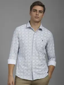 Louis Philippe Sport Men Slim Fit Floral Opaque Printed Casual Shirt