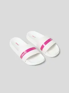 ONLY Women Striped Sliders